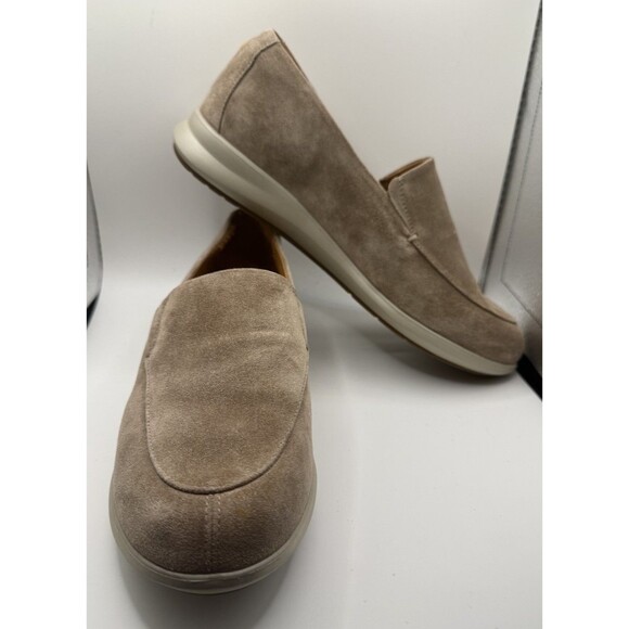 samuel hubbard Shoes - Samuel Hubbard Women's Freedom First slip-on shoe Taupe Suede Size 7.5 EU 38